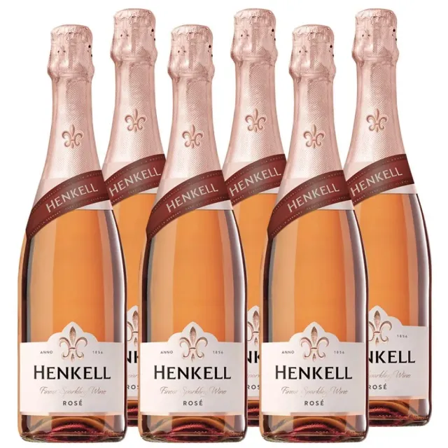 Henkell Rosé Trocken Sekt 6x0,75L beerig