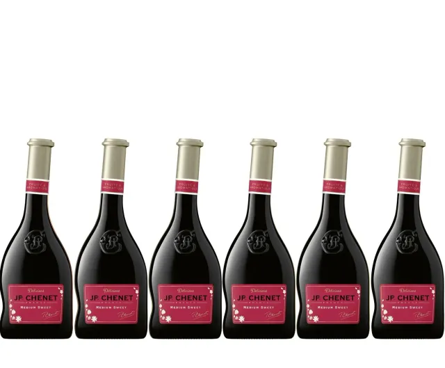 J.P. Chenet Delicious Rotwein 6x0,75 L halbsüß