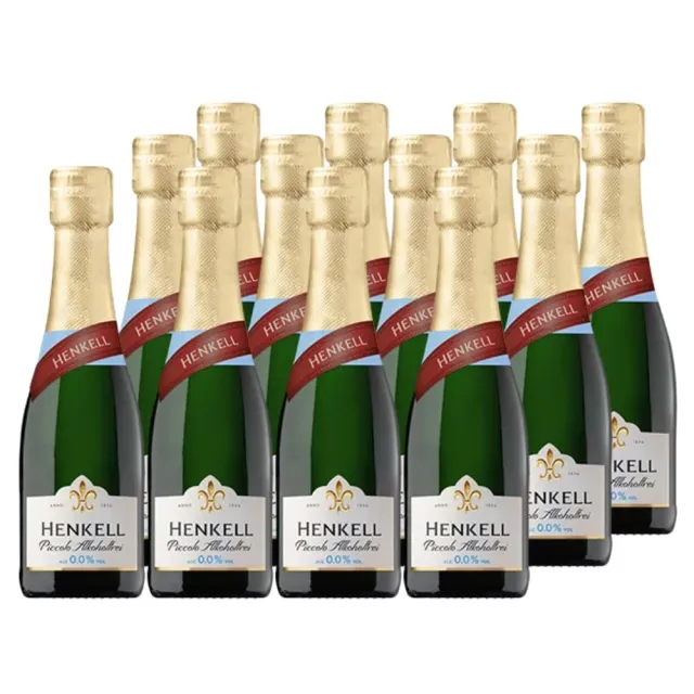 Henkell Alkoholfrei Sekt 24x0,2 L Piccolo vegan